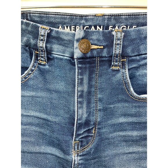 American Eagle Women's Jeans Size 6 Curvy High Rise Jeggings‎ - Picture 2 of 10